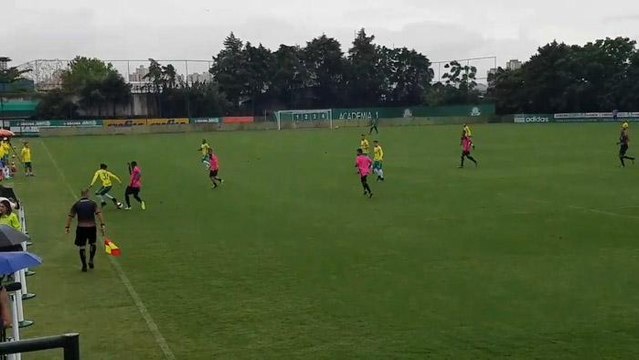 Meia do sub-20 é integrado de vez ao Palmeiras e dá linda caneta em jogo-treino
