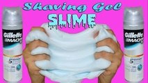 How To Make Fluffy Slime With Shaving Gel, Shaving Gel Slime