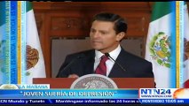 Presidente Peña Nieto expresa que le 