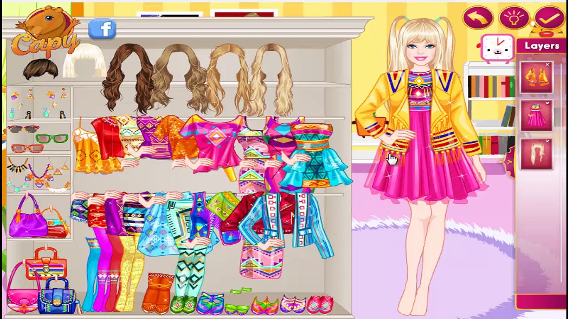 Barbie Aztec Hipster Dress Up - Barbie Video Games For Kids - Dailymotion  Video