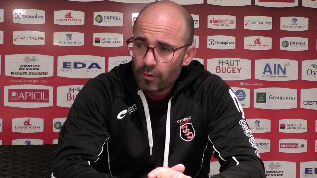 Point presse avant Aurillac / Oyonnax - 18ème journée ProD2