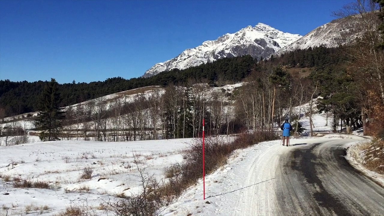 A J-1 avant le rallye de Monte Carlo, petit état des routes