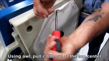 M.W. Watermark - How to Install Head Filter Cloths on a Filter Press