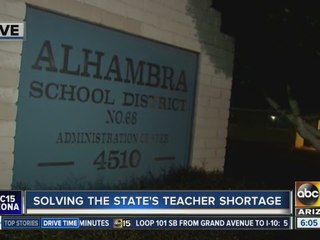 Trying to solve Arizona's teacher shortage