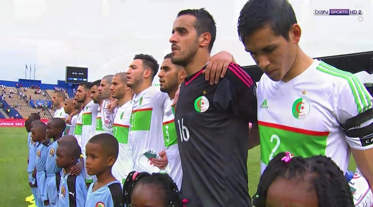 CAN 2017 | ALG-TUN : L'hymne algérien