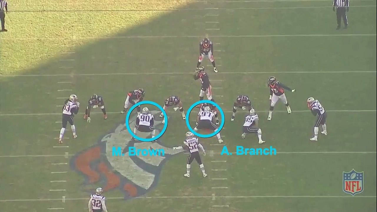 Marco Alvarez Alan Branch & Malcom Brown run stoppers