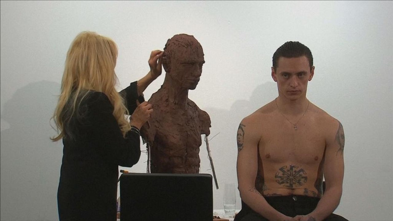 Sergei polunin als skulptur
