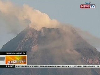 CAAP, pingbawalan munang bumiyahe ang mga eroplano malapit sa bunganga ng Bulkang Mayon