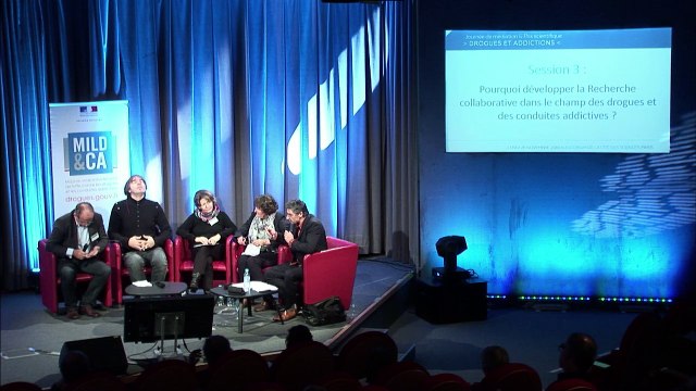 10 - Journée de médiation et Prix scientifique MILDECA « Drogues et addictions », 28 novembre 2016 – Discussion de la session 3 « Pourquoi développer la Recherche collaborative dans le champ des drogues et des conduites addictives ? »