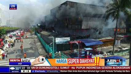 Polisi Uji Lab Forensik Kebakaran Pasar Senen