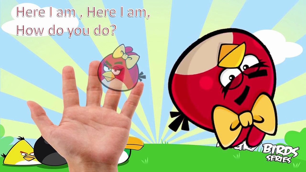 Angry Birds Finger Family Song Nursery Rhyme Kids Angrybirds Baby Songs