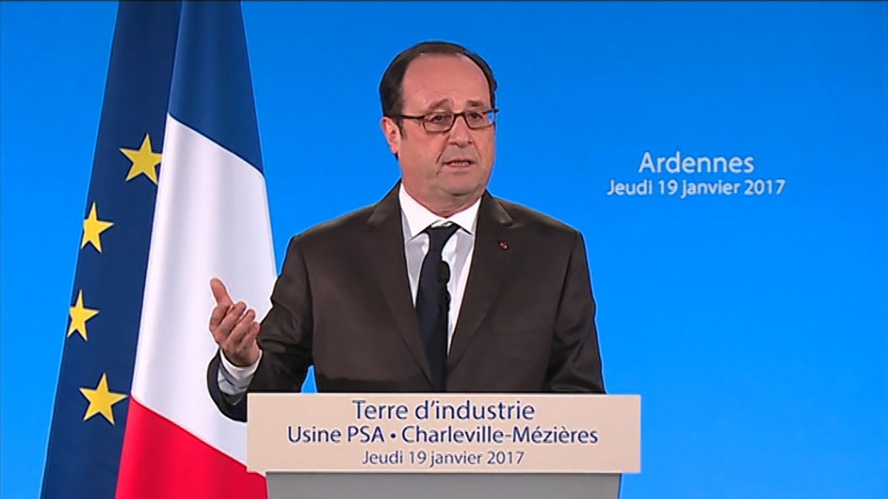 Discours à l'usine PSA de Charleville-Mézières