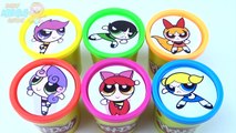 Сups Play Doh Clay Surprise Toys Powerpuff Girls Collection Rainbow Learn Colours in English