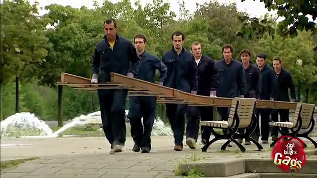 Scariest Runaway Train Prank - Just For Laughs Gags