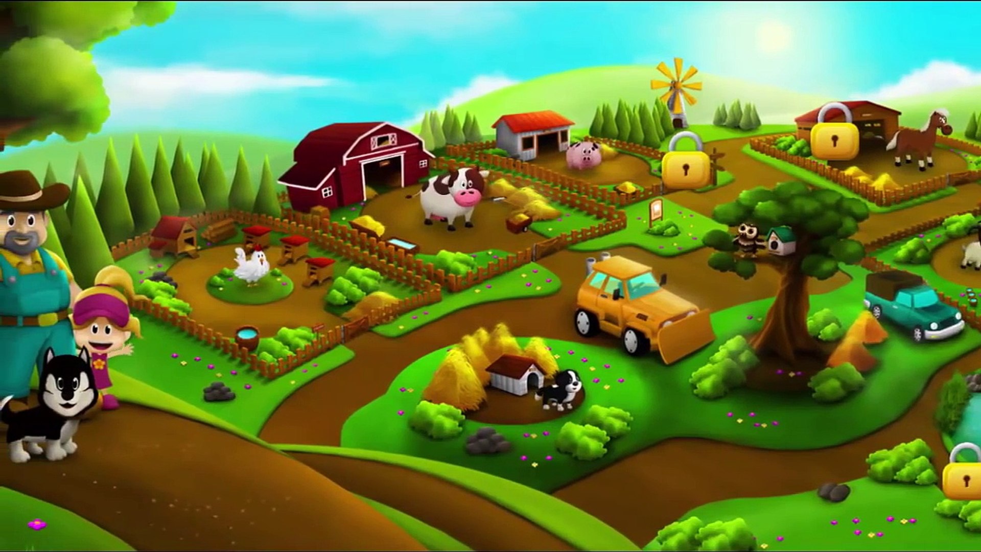 ⁣ДОМАШНИЕ и ДИКИЕ ЖИВОТНЫЕ - ЧТО ЕДЯТ животные? Развивающее видео для детей