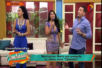 Maricarmen Marín estrenó su nueva canción en Combinado
