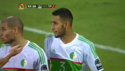 Naim Sliti Goal - Algeria 0-2 Tunisia - 19.01.2017