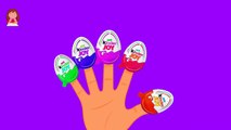 Kinder Joy Surprise Eggs Finger Family Nursery Rhyme | Kinder Joy Finger Family Songs