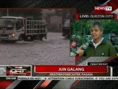 QRT: Ilang bahagi ng Metro Manila, inulan dahil sa thunderstorm