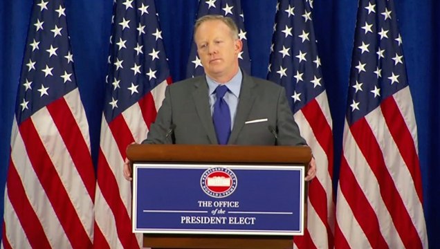 Spicer defends the diversity of Trump's Cabinet
