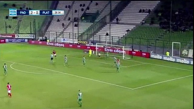 Georgios Giakoumakis Goal HD - Panathinaikos 2-1 Platanias 19.01.2017