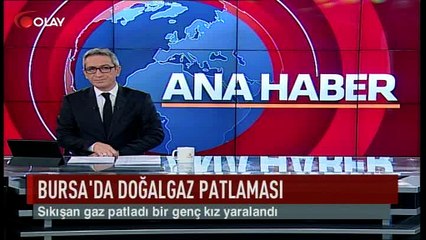 Bursa'da doğalgaz patlaması (Haber 19 01 2017)