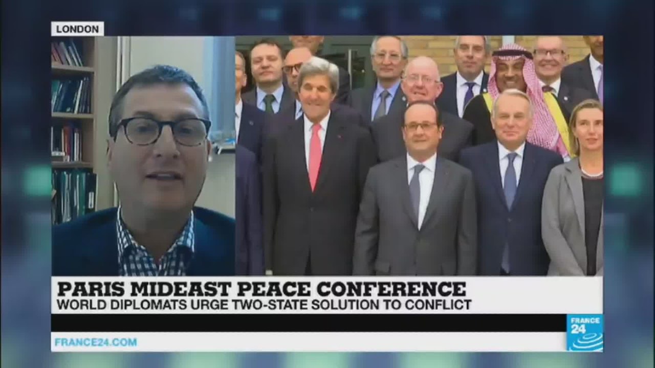Yossi Mekelberg:" two states solution is the way forward".