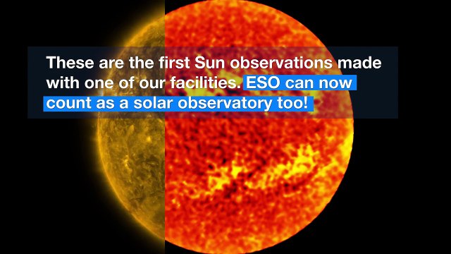 ESOcast 92 Light - ALMA Starts Observing the Sun - HD