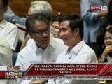 SONA: Sec. Abaya: Para sa akin, si Sec. Roxas pa rin ang pambato ng Liberal Party sa 2016