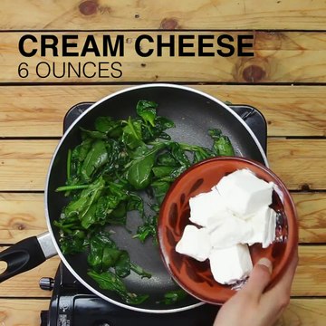 Creamy Spinach-Stuffed Pork Chops