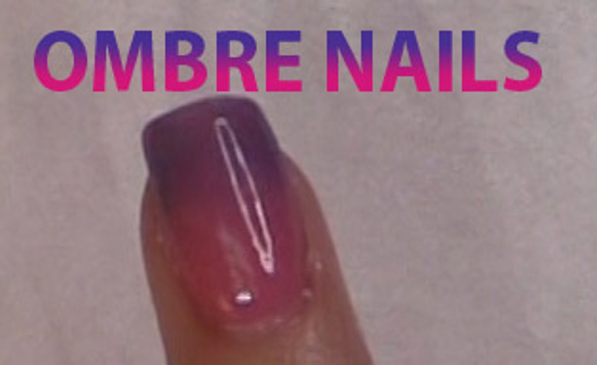OMBRE NAILS_ TODAY'S PRODUCTS