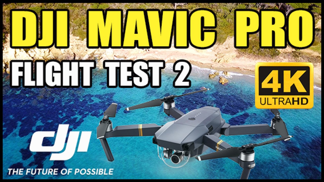 DJI MAVIC PRO - VOL DU DRONE MAVIC PRO 4K - FRANCE - ALPES MARITIMES