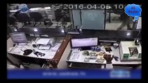 CCTV Footage Shocking Bank Armed Robbery Must Watch