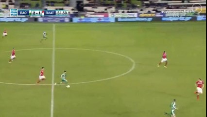 Μεγάλη Ευκαιρία του Μπέργκ - Παναθηναικός - Πλατανιάς 2-1 19.01.2017 (HD)