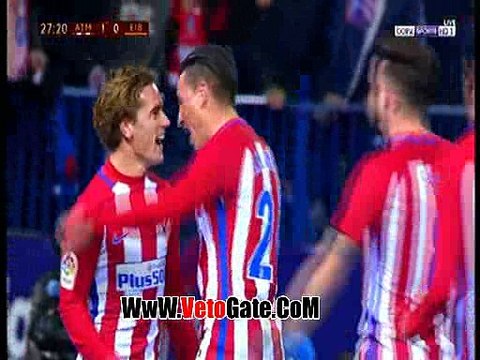 اتلتيكو مدريد يتقدم بهدف امام ايبار بالشوط الاول