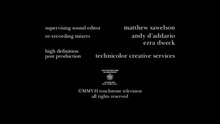 Berlanti Television/After Portsmouth/Touchstone Television (2007)