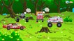 Coches Para Niños - Coche de Policía, Camión de Bomberos y Carros de Carreras - Dibujos animados