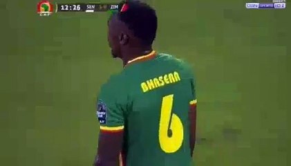 Goal Henri Saivet Senegal 2-0 Zimbabwe 19 01 2017 -
