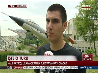 Halil Kayıkçı uzaya çıkacak ilk Türk olacak