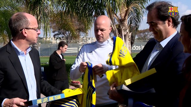 Nacho Mestre: El nom del Barça és molt important aquí i la rebuda ha estat espectacular