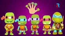 Teenage Mutant Ninja Turtles Finger Family Animation Nursery Rhymes For Children