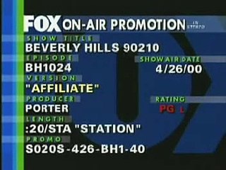 Beverly Hills 90210 Promo April 26,2000