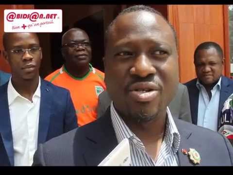 CAN 2015: Le President de l'assemblée nationale Soro G. à Bata pour soutenir les Eléphants