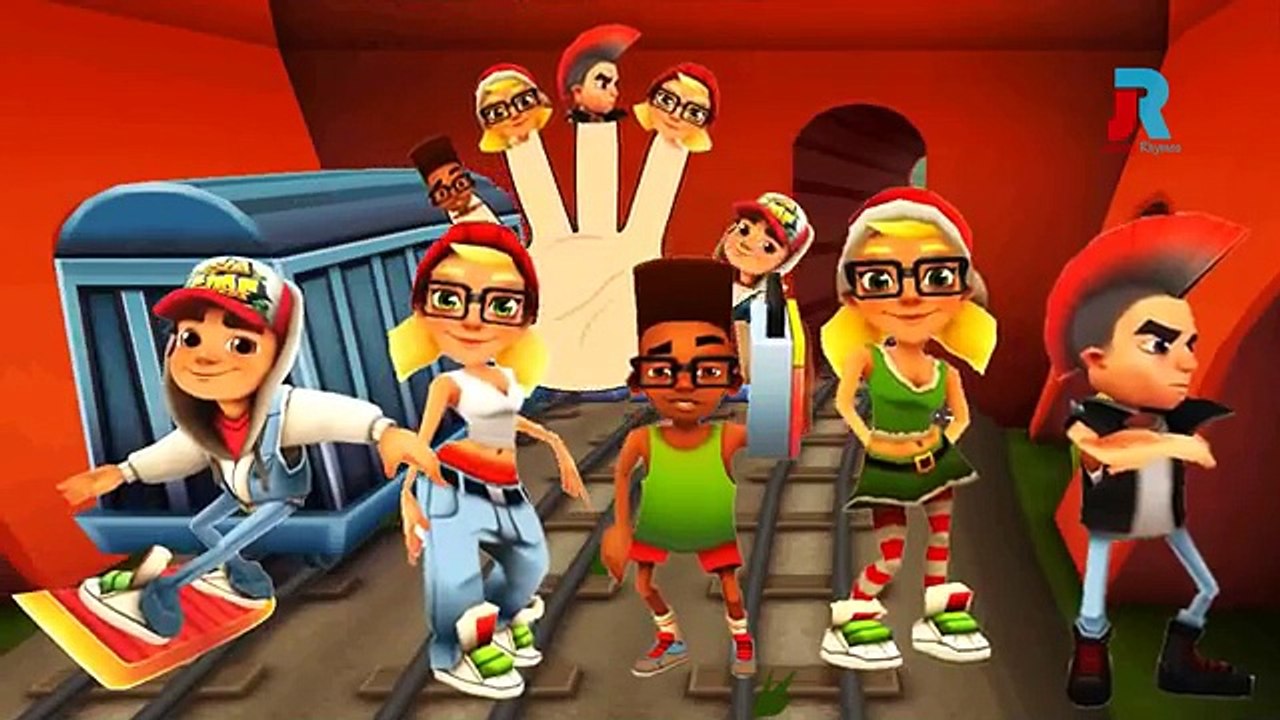 Subway Surfers Finger Family | HD Cartoon Finger Family Nursery Rhymes For Children
