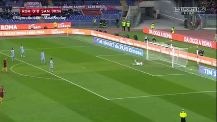 Radja Nainggolan Goal HD - AS Roma 1 - 0 Sampdoria - 19.01.2017