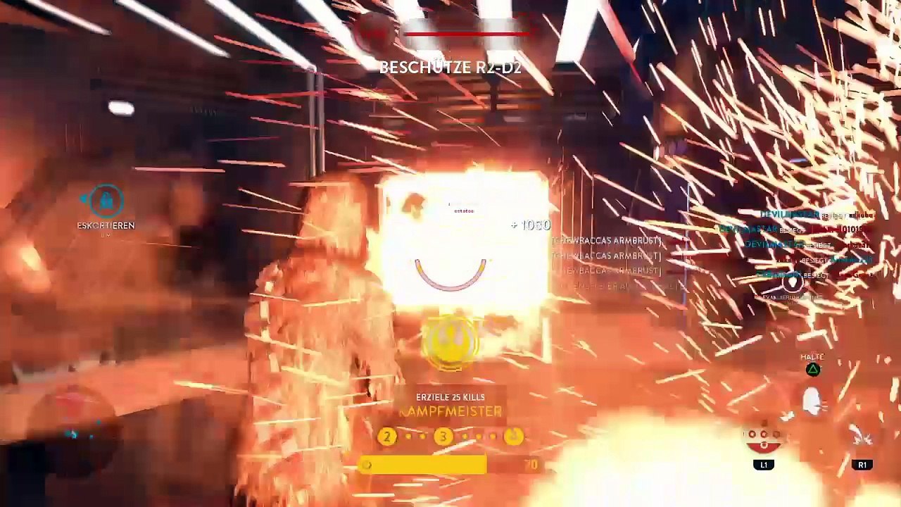 Chewe rassiert   perfekter todesstern anflug