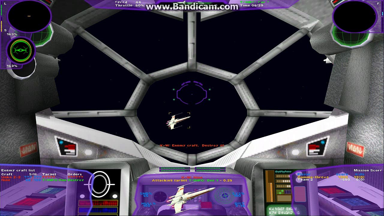 Skirmish: TIE Royal Guard Interceptor vs. X-Wings (Star Wars: X-Wing Alliance)