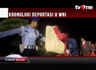 Kronologi Deportasi 8 WNI oleh Malaysia