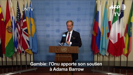 Gambie: l'Onu apporte son soutien à Adama Barrow