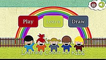 Изучение цвета игры для детей играть раскраски Геймплей для детей и играть